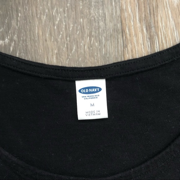 EUC Old Navy open shoulder flutter sleeve shirt - Picture 5 of 5